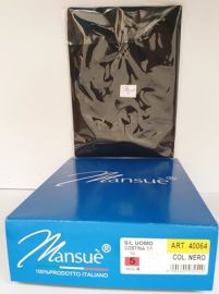 COSTINA SPALLA LARGA NERO MANSUE'. TAGLIA: 5°