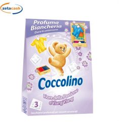 SACCHETTI PROFUMA BIANCHERIA COCCOLINO 3 SACCHETTI