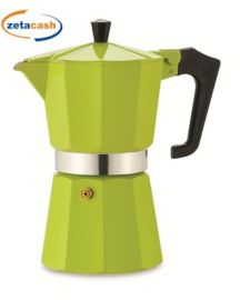 CAFFETTIERA ITALEXPRESS VERDE LIME DA 6 TAZZE