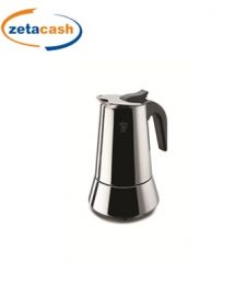 CAFFETTIERA IN ACCIAIO INOX STEEL EXPRESS DA 10 TAZZE
