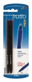 TRATTO PEN NERO 2 PEZZI