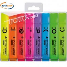 EVIDENZIATORI CON EMOTION 8 PEZZI