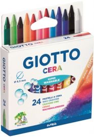 PASTELLI A CERA 24 PEZZI GIOTTO