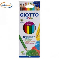 COLORI A MATITA CON PUNTA DIAM 5,5 MM 8 PEZZI GIOTTO