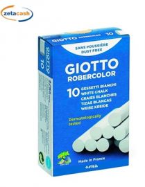 ASTUCCIO GESSETTI BIANCHI 10 PEZZI GIOTTO