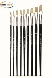 PENNELLO PUNTA PIATTA NR 8 PEZZI 2