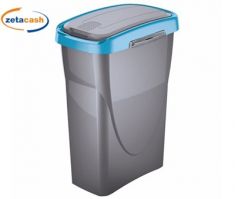 PATTUMIERA ECOSWING COPERCHIO AZZURRO H50X36X24 25LT