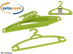 GRUCCE IN PLASTICA VERDE CM 42 6 PEZZI