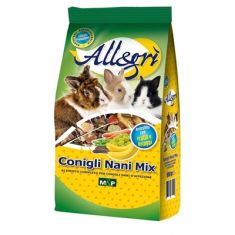 ALIMENTO COMPLETO PER CONIGLI NANI D AFFEZIONE