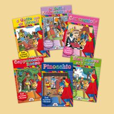 ALBUM DA LEGGERE E COLORARE CON FIABE