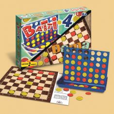 GIOCO DA TAVOLA BATTI 4 E DAMA