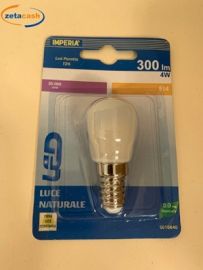 LAMPADINA LED PERETTA LUCE NATURALE 4W