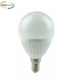 LAMPADINA MINIGLOBO IN CERAMICA LUCE FREDDA