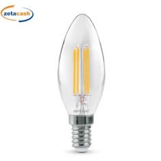 LAMPADINA IMPERIA OLIVIA LED LUCE CALDA E14 4W 2700K 230V