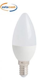 LAMPADINA IMPERIA LED LUCE FREDDA OLIVA E27 7W 230V 6500K