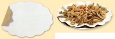 CARTA SOTTOPIATTO PER FRITTI SMERLATI 100 PEZZI