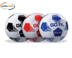 PALLONE GOAL SIZE 5 GONFIO D 23CM 2 COLORI