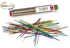 BASTONCINI SHANGAI COLORATI CON TUBO CM 40 41 PEZZI