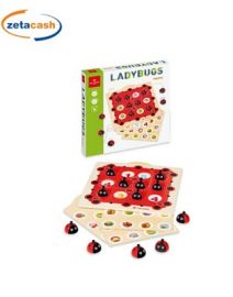LADYBUGS MEMO IN LEGNO DAL NEGRO