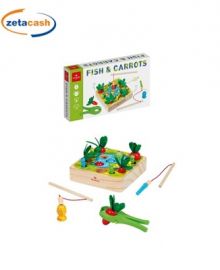 FISH E CARROTS IN LEGNO DAL NEGRO
