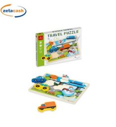 TRAVEL PUZZLE IN LEGNO DAL NEGRO