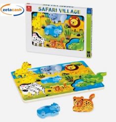 SAFARI VILLAGE PUZZLE SAGOMATO