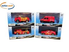 MODELLINO POMPIERI ROSSO SCALA 1:64