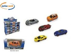 AUTOMOBILINA RACING CAR METALLO 1:64 MOD ASS