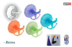 APPENDITUTTO BINGO CON VENTOSA COLORI ASSORTITI D. 8 CM.