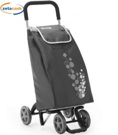CARRELLO PORTASPESA GIMI 4 RUOTE CON MANICO SOFT TOUCH