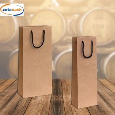 PORTA BOTTIGLIA AVANA 180 GRAMMI CON MANIGLIA IN COTONE