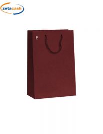 SHOPPER KRAFT BORDEAUX 3 BOTTIGLIE CM 26X9X39