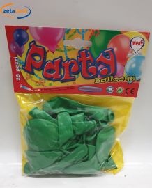 PALLONCINI IN LATTICE VERDI 25 PEZZI