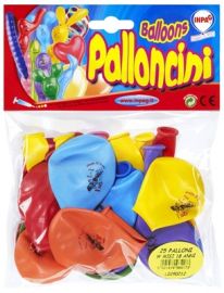 PALLONCINI IN LATTICE 25 PEZZI 18 ANNI