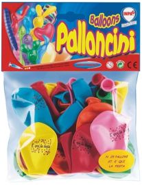 PALLONCINI 25 PEZZI E' QUI LA FESTA