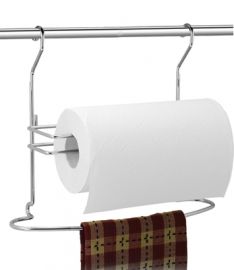 PORTAROTOLO E CANOVACCIO CROMATO