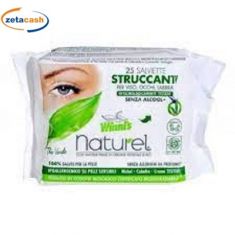 SALVIETTINE STRUCCANTI WINNI S NATUREL 25 PEZZI