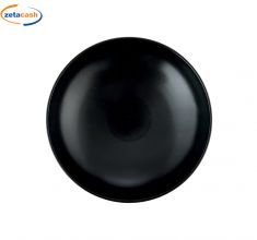 PIATTO FRUTTA MONACO NERO OPACO 20 CM