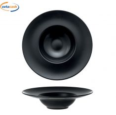PIATTO PASTA BOWL NERO DIAMETRO 28 CM