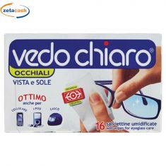 SALVIETTINE UMIDIFICATE VEDO CHIARO 16 PEZZI