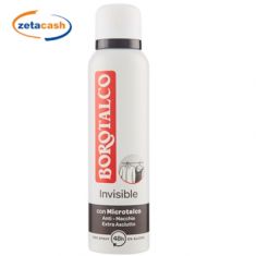DEODORANTE SPRAY AL PROFUMO BOROTALCO INVISIBLE 150ML