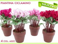 PIANTA ARTIFICIALE CICLAMINO 40 CM