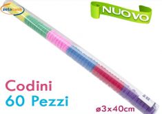 ELASTICI PER CAPELLI 60 PZ IN TUBO