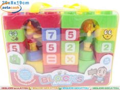 COSTRUZIONI CON NUMERI IN PVC 38 PEZZI