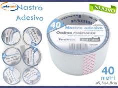 NASTRO ADESIVO 40 METRI TRASPARENTE