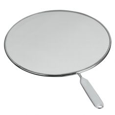 PARASCHIZZI IN ALLUMINIO CM 33 CON MANICO IN PLASTICA BIANCO