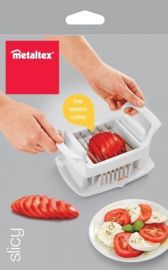 AFFETTA VERDURE, FRUTTA E FORMAGGI IN PLASTICA BIANCO