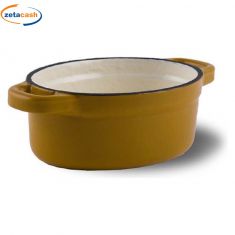 MINI CASSERUOLA IN GHISA CM. 12,5 AETERNUM BIALETTI GIALLO