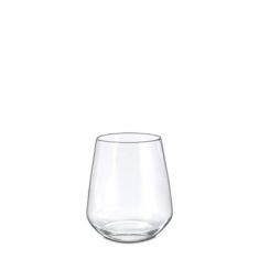 BICCHIERI IN VETRO 6 PEZZI CONTEA