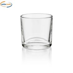 BICCHIERE DI VETRO OVALE CL 90 6 PEZZI